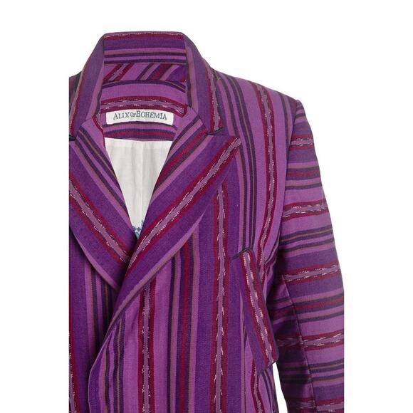 Alix of Bohemia Haze Guate Coat Purple - Picture 5 of 11